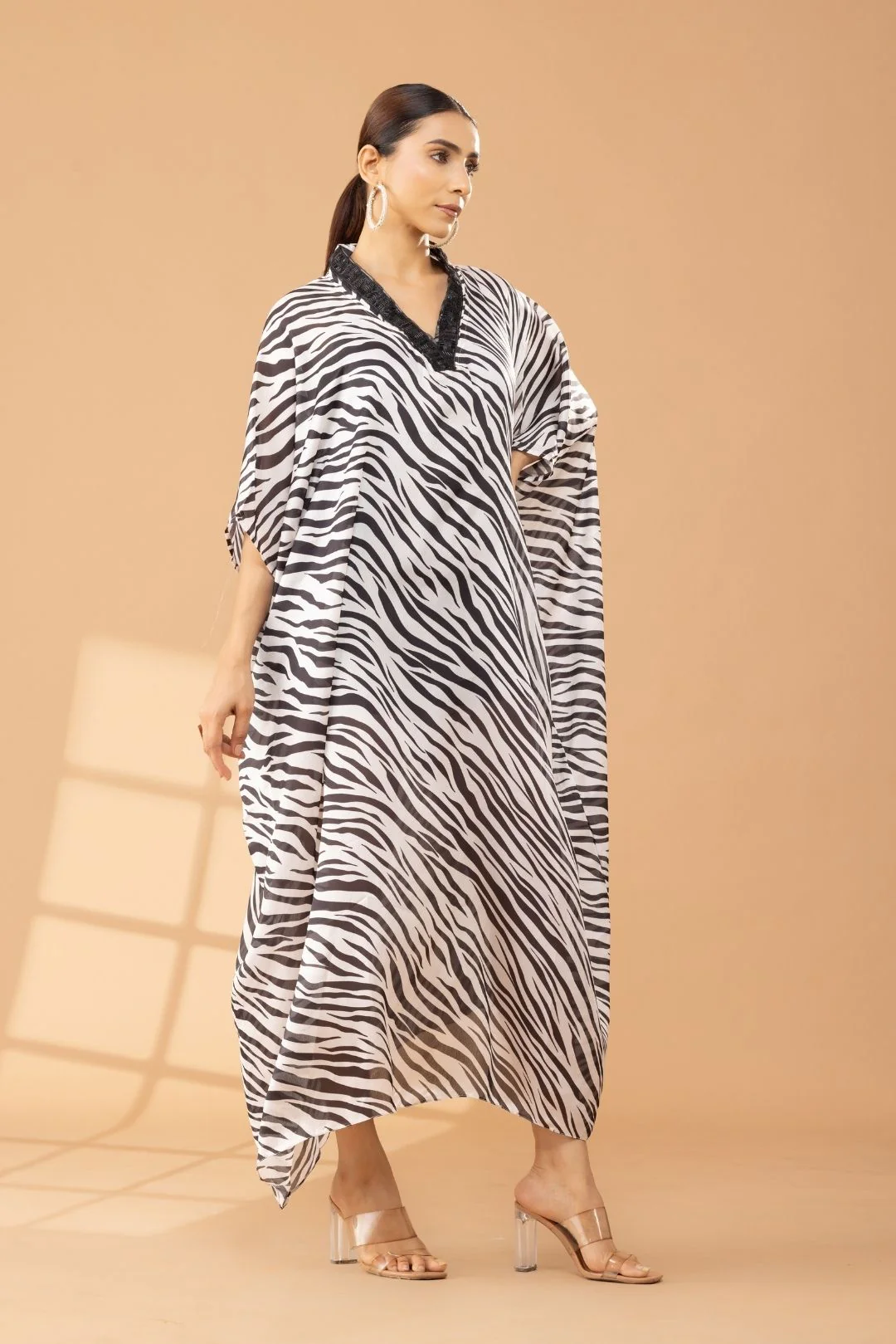 Zebra Print Kaftan - Image 3