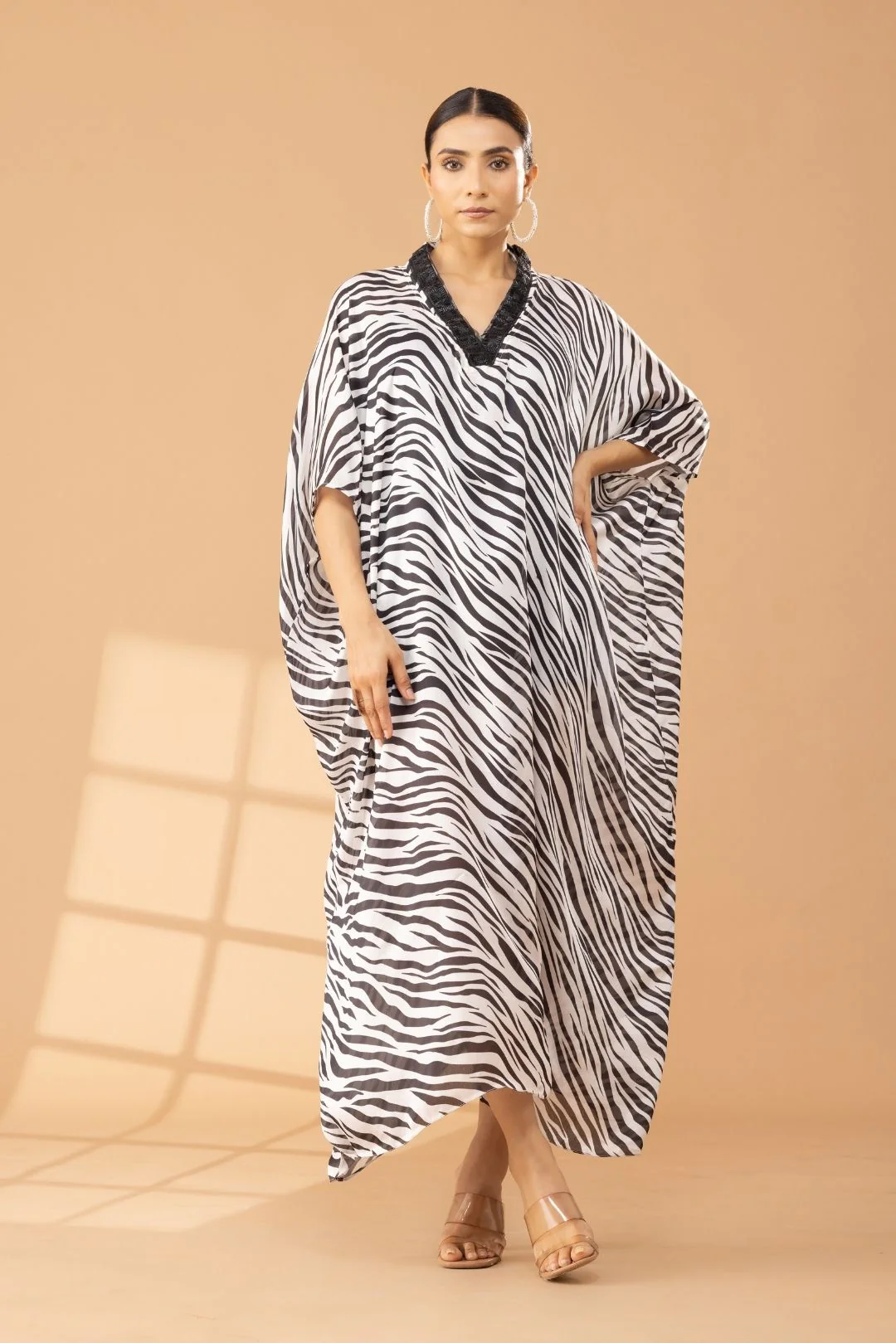 Zebra Print Kaftan - Image 5